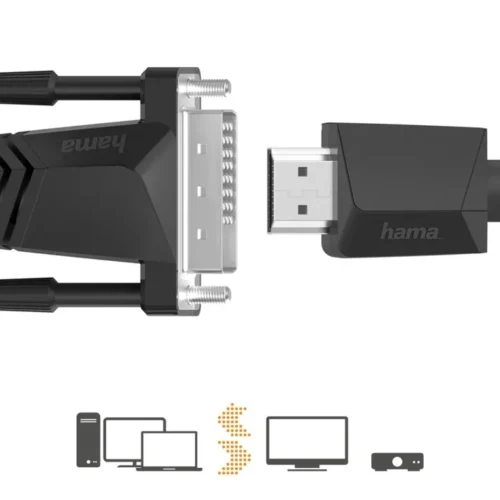 Hama адаптер DVI to HDMI 1
