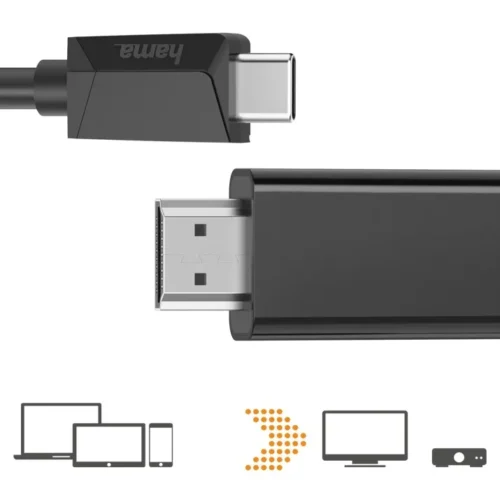 Hama адаптер USB-C HDMI 3m