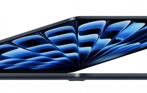 Alternative view of Apple MacBook Air 15.3: M3 8/10, 24GB, 512GB - Midnight MC9L4ZE/A