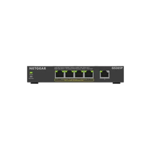 Netgear Switches Unmanaged GS305P-300EUS 5PT GE