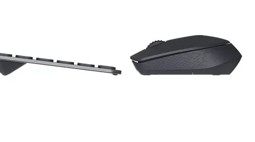 RAPOO wireless multimode desk set черен