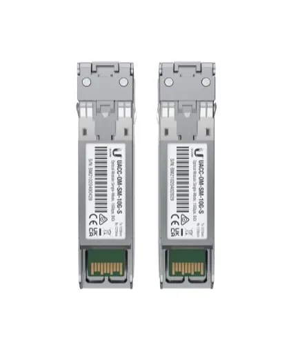 UBIQUITI Module Single Mode UACC-OM-SM-10G-S-2 SFP 10GBPS 10KM BIDI 2 PACK