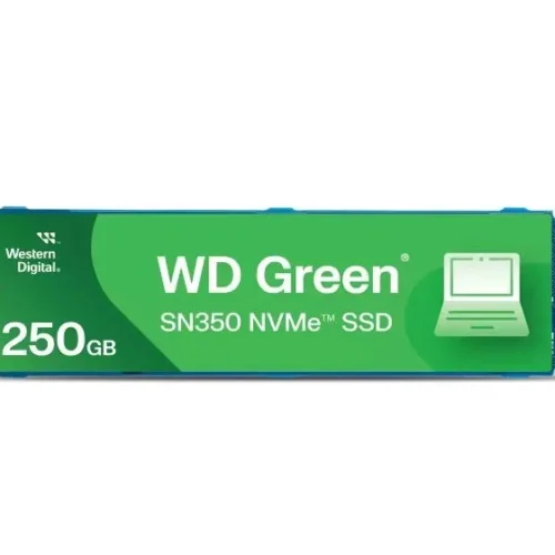 Alternative view of Western Digital SSD зелен 250GB M.2 2280 SN350 NVMe PCIe