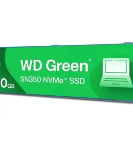 Western Digital SSD зелен 500GB M.2 2280 SN350 NVMe PCIe