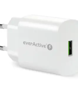 everActive PHONE зарядно 1X USB 18 W QC 3.0 бял