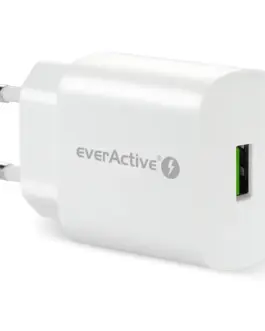 everActive PHONE зарядно 1X USB 18 W QC 3.0 бял