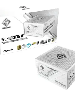 ASRock захранващ блок SL-1000GW 1000W 80PLUS GOLD full modular
