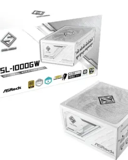 ASRock захранващ блок SL-1000GW 1000W 80PLUS GOLD full modular