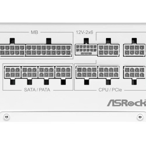 ASRock захранващ блок SL-1000GW 1000W 80PLUS GOLD full modular