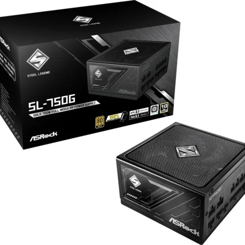 ASRock захранващ блок SL-750G 750W 80PLUS GOLD full modular