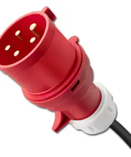 Qoltec Mobile зарядно for EV 2in1 type2 7kW CEE 3PIN