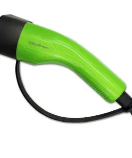 Qoltec Mobile зарядно for EV 2in1 type2 7kW CEE 3PIN