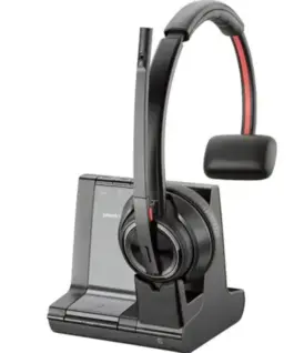 POLY Savi 8210-M Office DECT 1880-1900 MHz Single Ear Headset 8D3J8AA