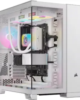 Corsair iCUE LINK 6500X RGB Mid-Tower ATX бял