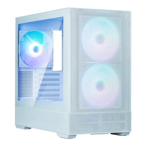 Zalman P30Air mATX Mini Tower ARGB Fansx3 бял