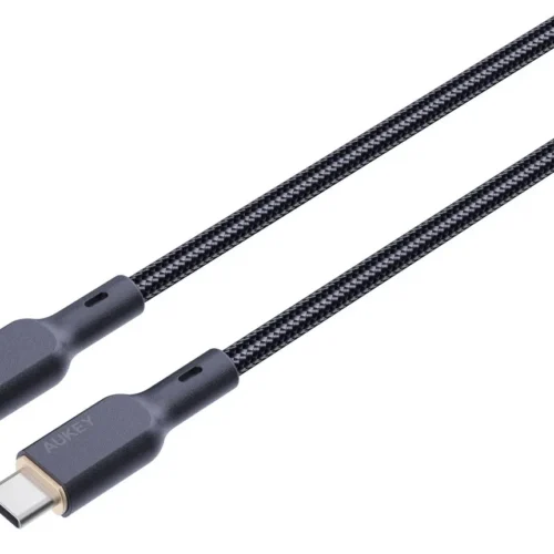 AUKEY AUKEY CB-KCC101 Nylon C able USB C – USB C 1m