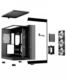 Be quiet! Case Light Base 600 LX черен