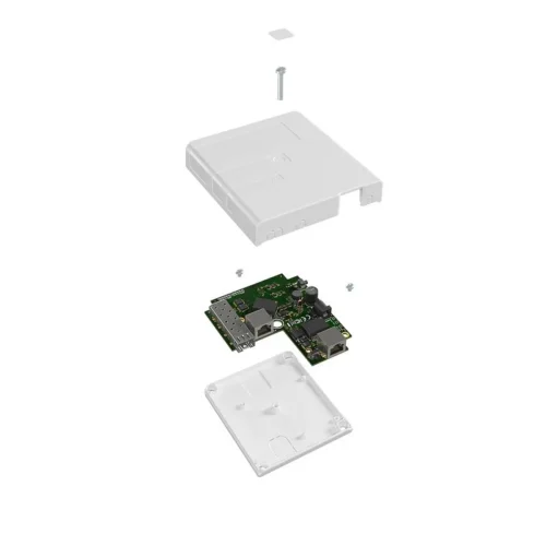 Alternative view of Стенен Passive PoE инжектор MikroTik GPEN21 с SFP порт