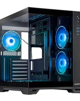 Chieftec Case ISIO GM-30B-TG-OP 6x Fans ARGB