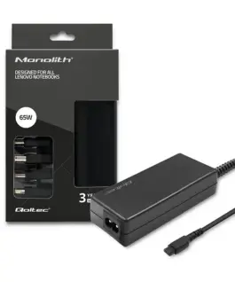 Qoltec Power адаптер designed for Lenovo 65W 4plugs