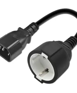 Qoltec адаптер IEC 320 C14 / SCHUKO