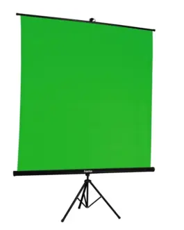Alternative view of Hama зелен screen background with tripod 180x180 2in