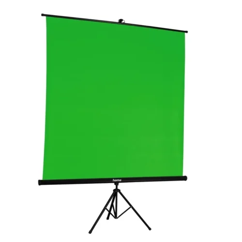 Alternative view of Hama зелен screen background with tripod 180x180 2in