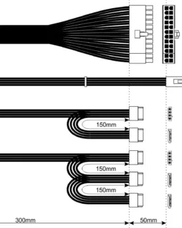 Alternative view of AKYGA AK-B1-400 ATX 400 захранващ блок
