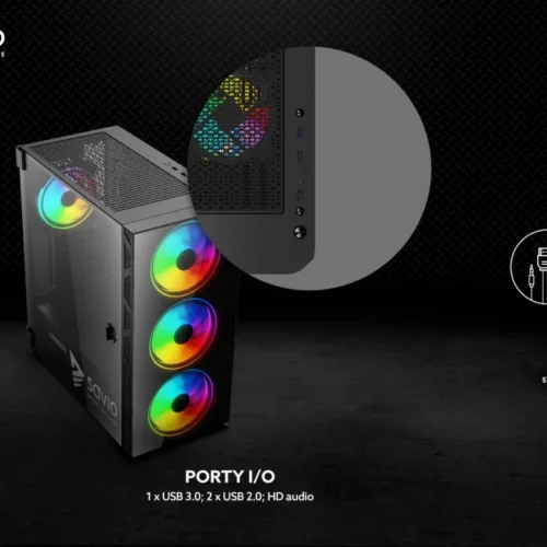 Savio Case glass Prime X1