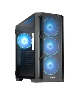 Chieftec кутия за компютър APEX Lumo GA-01 B-L-OP 4xfans ARGB