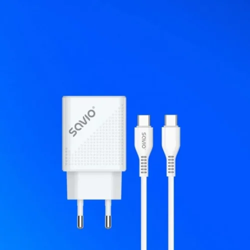 Alternative view of Savio USB зарядно QC LA-05