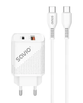 Savio USB зарядно QC LA-05