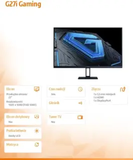 Alternative view of XIAOMI Monitor G27i Gaming