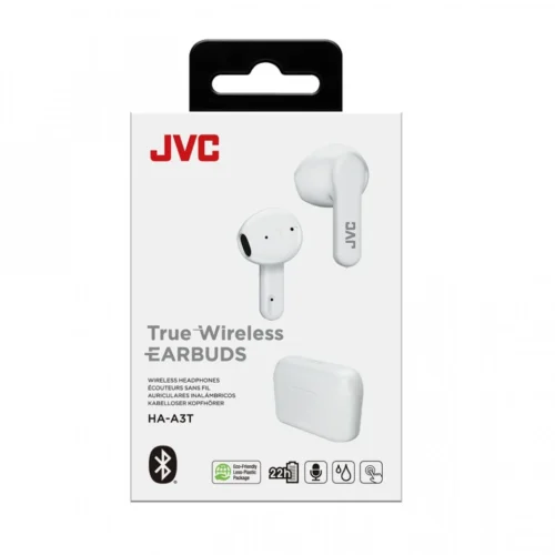 JVC Earbuds HA-A3T бял