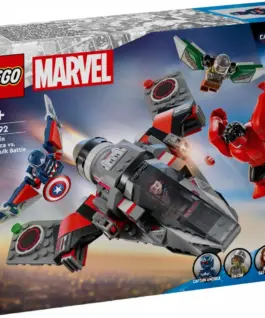 LEGO Blocks Super Heroes 76292 Captain America vs. червен Hulk Battle