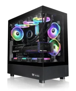 Thermaltake кутия за компютър View 270 Tempeчервен Glass glass side CT140 Fan -