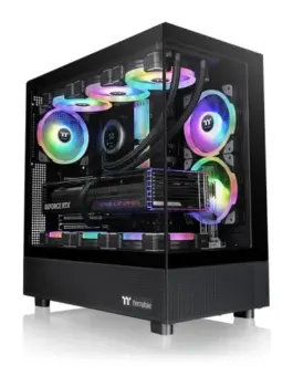 Thermaltake кутия за компютър View 270 Tempeчервен Glass glass side CT140 Fan -