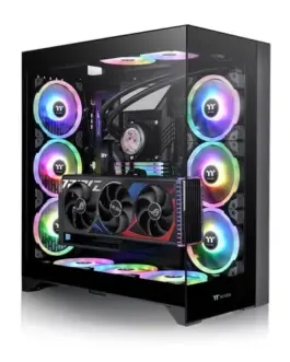 Thermaltake кутия за компютър CTE E600 MX Tempeчервен Glass glass side -