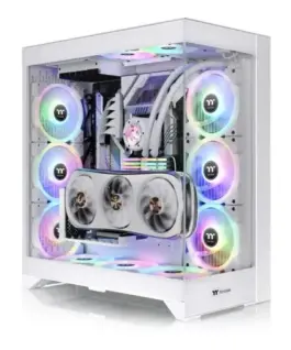 Thermaltake кутия за компютър CTE E600 MX Tempeчервен Glass glass side- snow