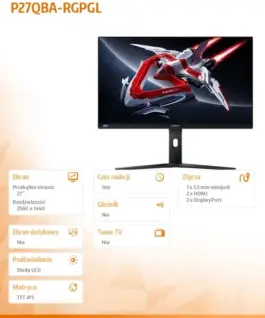 Alternative view of XIAOMI Monitor Mini Led Gaming G Pro 27i