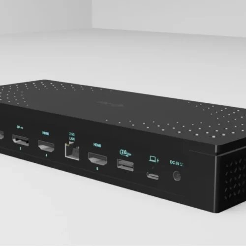 Alternative view of i-tec Universal 5x 4K/60Hz Display Docking Station + Power Delivery 100W