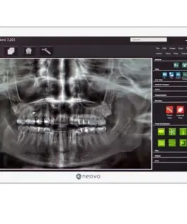 AG NEOVO Monitor 21.5 inches DR-2202 IPS NeoV GLASS 9H IP65* DICOM 500CD/M2 1000:1 5MS DP HDMI VGA USB SPEAKERS