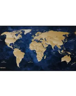 Natec подложка за мишка WOLRD DEEP син 800X400