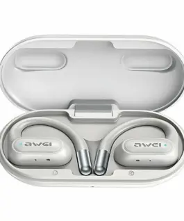 AWEI Bluetooth earbuds 5.4 T93 OWS бял
