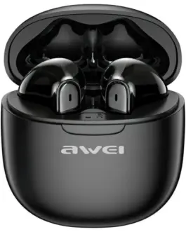 AWEI Bluetooth earphones 5.3 T68 TWS ENC черен