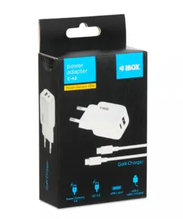 Alternative view of iBOX мрежоо зарядно Ibox C42 W