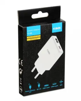 Alternative view of iBOX мрежоо зарядно Ibox C43 W