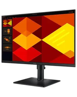 Alternative view of Samsung Monitor 24 inch S40GD IPS 1920x1080 FHD 16:9 2xHDMI 1xDP 2xUSB-A 2.0 1xUSB-B 5ms 100Hz HAS+PIV speakers flat 3YOn-Site (LS24D406GAUXEN)