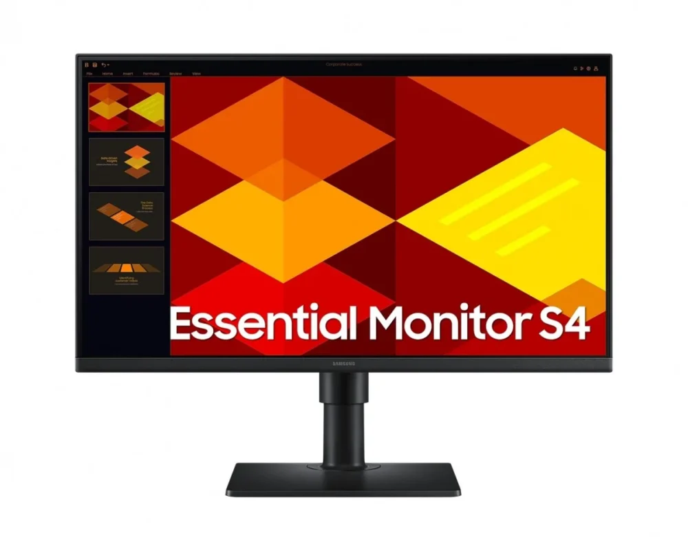 Samsung Monitor 27 inch S40GD IPS 1920x1080 FHD 16:9 2xHDMI 1xDP 2xUSB-A 2.0 1xUSB-B 5ms 100Hz HAS+PIV flat 3YOn-Site