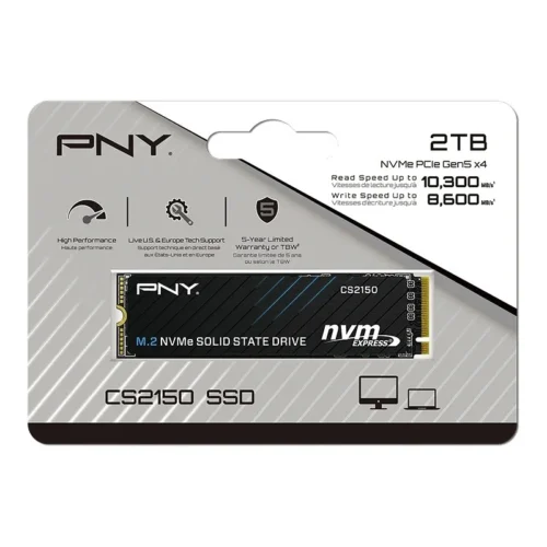 PNY SSD 2TB M.2 2280 CS2150 M280CS2150-2TB-TB